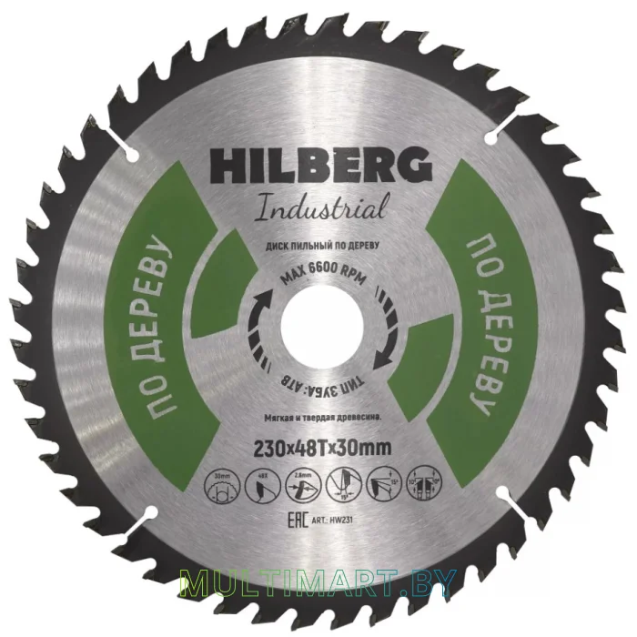 Пильный диск Hilberg HW231
